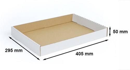 Tacka na ciasto 405x295x50mm – duża tekturowa na wypieki