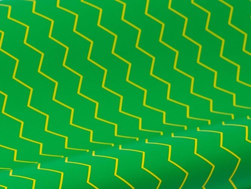 Papier Pakowy Happy Vibes 70cm-25m Zielono-żółty