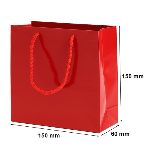 Torba Lakierowana Czerwona