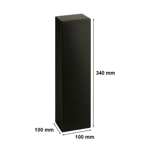 Pudełko K-891 100x100x340mm Czarne