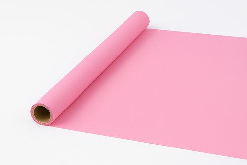 Folia satynowa ozdobna 50cm/9mb różowa do dekoracji kwiatów