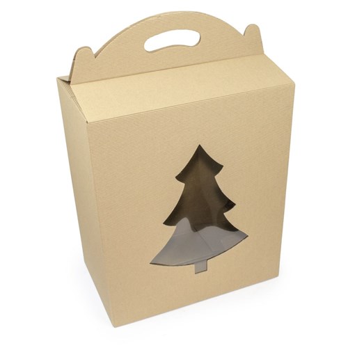 Pudełko karbowane F217 300x180x350mm (CHOINKA) EKO