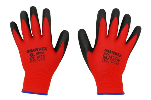 Rękawice robocze nylon+lateks
