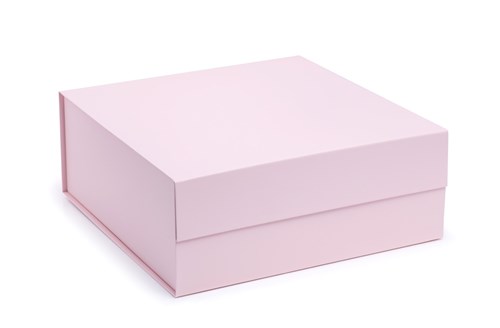 Pudełko Magnetyczne Różowe 380x380x150mm (zew.) Na prezent
