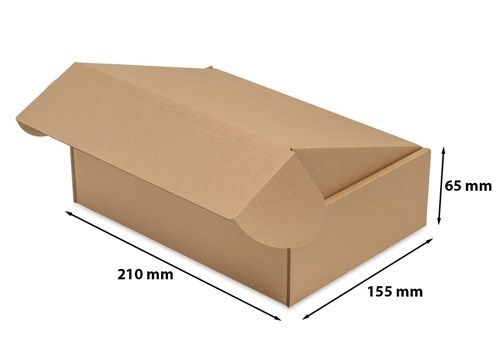 Karton Wykrojnikowy fasonowy 210x155x65mm F426 Fala E