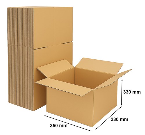 Pakiet - Karton Klapowy 350x230x330mm - 40szt