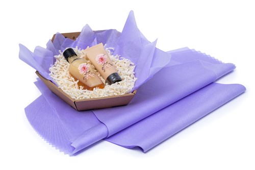 Bibuła ozdobna 20g 38x50cm Fioletowa Klasyczna – ozdobna – 100 arkuszy