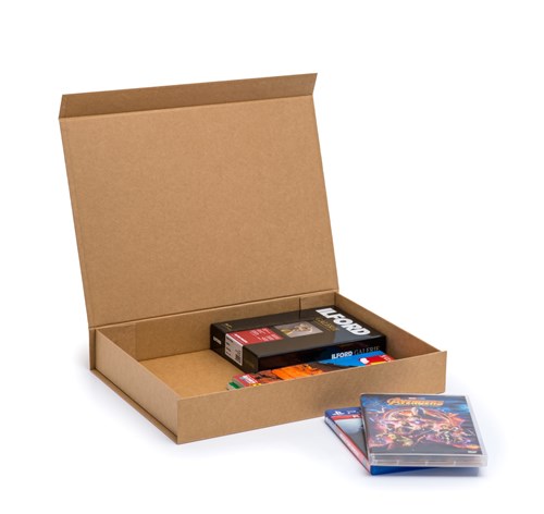 Pudełko Magnetyczne Kraft 380x280x60mm (zew) L Na prezent