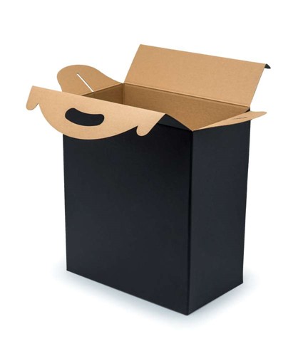 Pudełko z uchwytem 300x180x350mm czarne F217