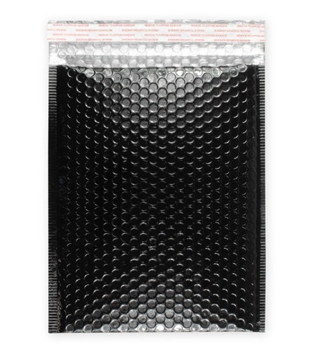 Koperta Metaliczna 230x290mm Czarna - 100 szt