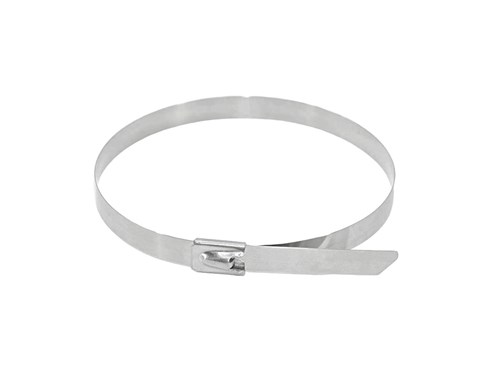 Opaski zaciskowe stalowe 200/4,6mm, 100 sztuk