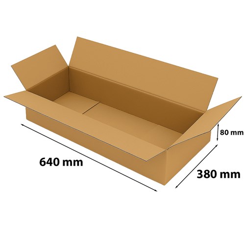 Karton do paczkomatu InPost Gabaryt A 640x380x80mm