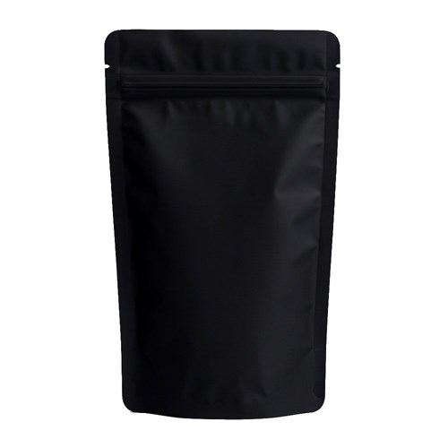 Doypack Czarny Mat 750 ml – torebka z zamknięciem strunownowym 50 szt.