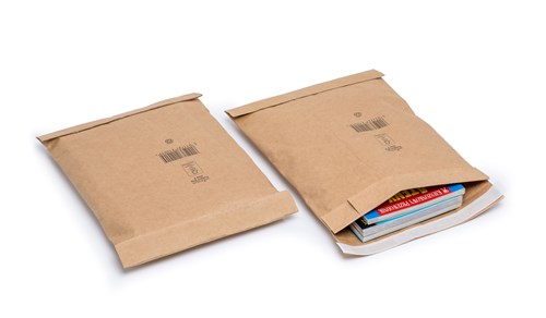 Koperty Wyściełane Brązowe 195x280 - karton 100 sztuk