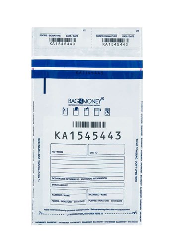 Koperty bankowe A5 140x220mm Białe Kryjące 100szt