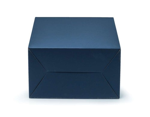 Pudełko z uchwytem granatowe F217 300x180x350mm