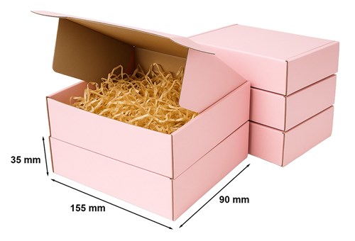 Karton Wykr. 155x90x35(zewn) Różowy - 20 szt