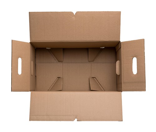 Mocny karton przeprowadzkowy 550x300x320 mm EB580 z uchwytem 5 warstw