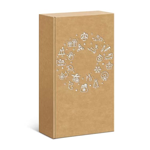 Pudełko Premium na 2 wina SIMPLY 360x192x93mm