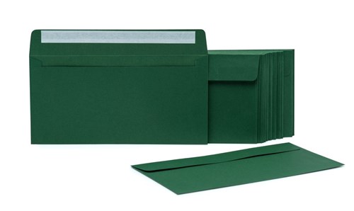 Koperty ozdobne DL HK Zielone x-10 120gsm - 50szt