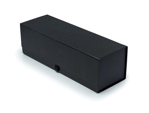 Pudełko na SZAMPANA czarne 410x130x120mm (zewn.) z magnesem
