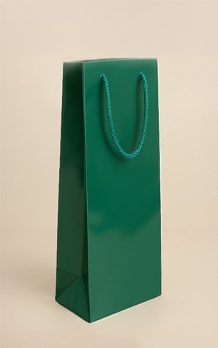 Torba Papierowa Na Wino Zielona