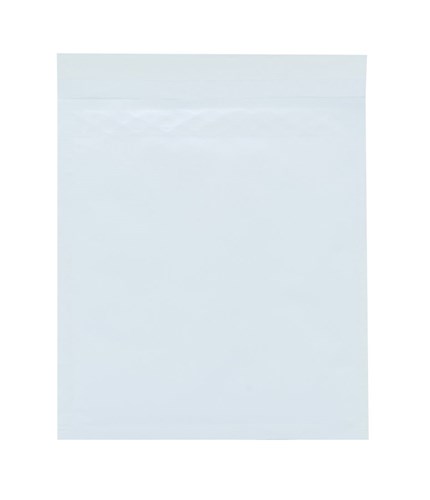 Śnieżno-biała, koperta pęcherzykowa z wypełnieniem bąbelkowym o formacie C13 z paskiem samoklejącym