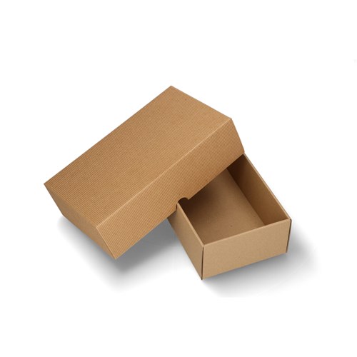 Pudełko karbowane wieczkowe 245x140x75mm