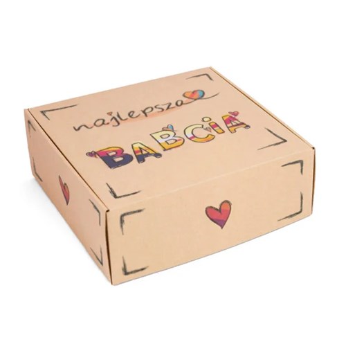 Karton wykrojnikowy 300x300x110mm BABCIA
