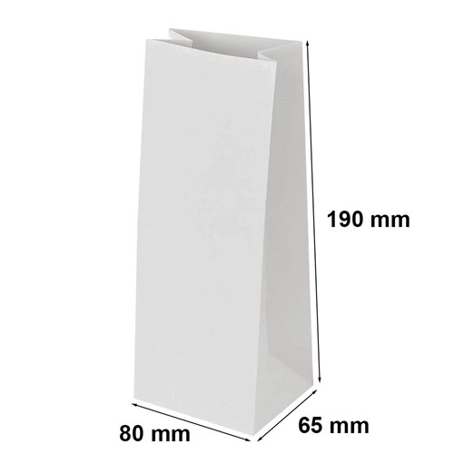 Torebka Papierowa Ekologiczna Biała