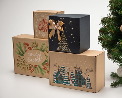 pudełko prezentowe składane