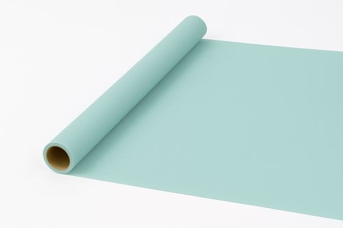 Folia satynowa miętowa 50cm/9mb – do pakowania prezentów