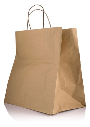 Torba papierowa kraft 330x190x320 mm