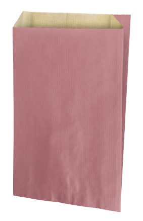 Torebka fałdowa Różowa KRAFT PINK 120x200+45mm