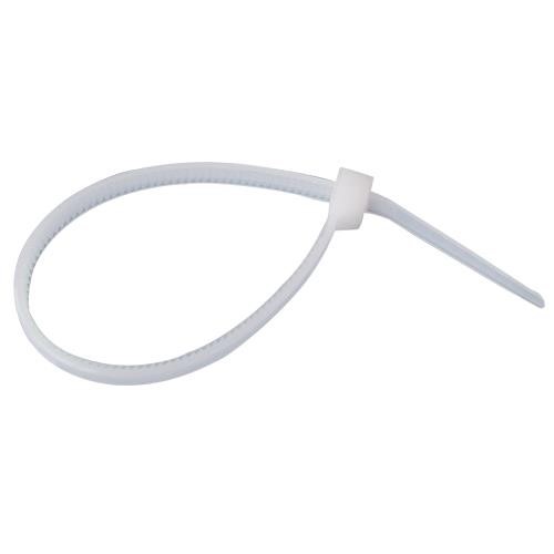 białe opaski zaciskowe