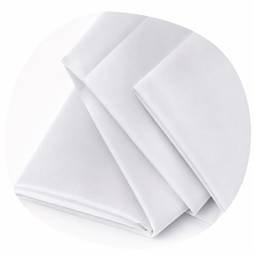 Bibuła ozdobna silk 50x75 biała 240 ark