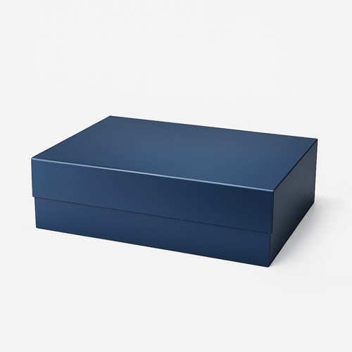 Pudełko Magnetyczne Granatowe  380x280x110mm (zew) L