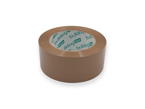 Taśma pakowa HOTMELT Brąz 48mm/132m BULLDOG