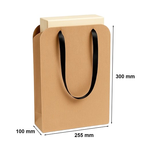 torba z tektury falistej