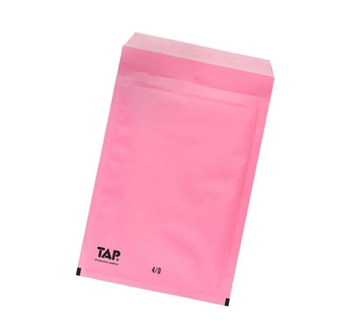 Koperty bąbelkowe różowe D14 100szt