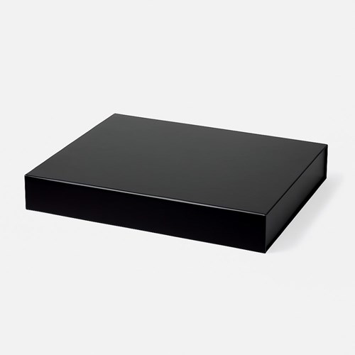Pudełko Magnetyczne Czarne 330x255x45mm (zew.) A4
