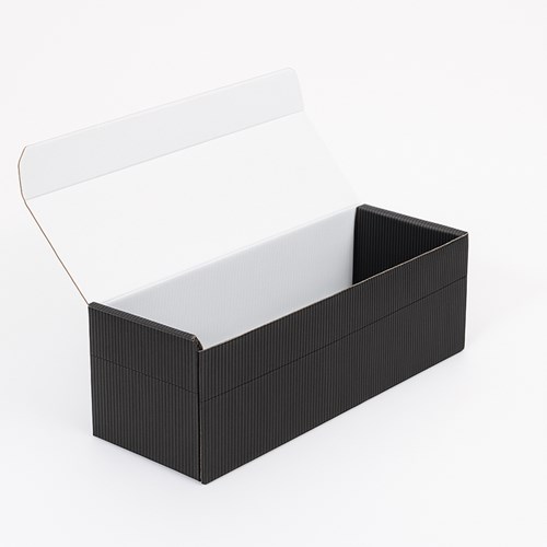 Karton Karbowany na wino 323x105x110mm(zew)Czarny