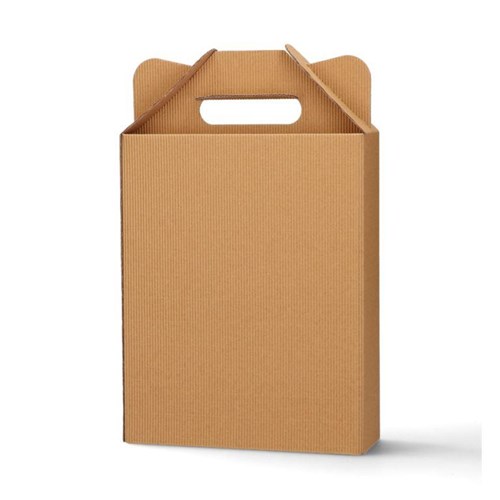 Pudełka karbowane ozdobne na 3 piwa 210x70x265mm 10szt