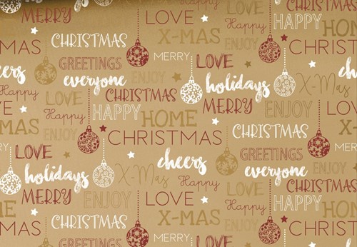 Papier ozdobny MESSAGE, 69cm/50m