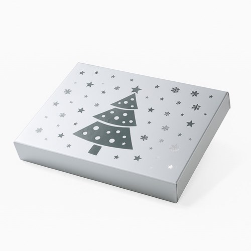 Pudełko Magnetyczne Christmas Biały 280x210x40mm (zew) M