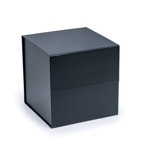 Pudełko Magnetyczne Czarne 235x235x235mm (zew)A5 Sześcian Prezentowe