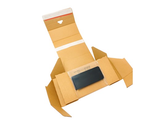 FixBox 150x100x55mm Pudełko z elastyczną folią zabezpieczającą telefon