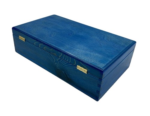 drewniane pudełko na wino