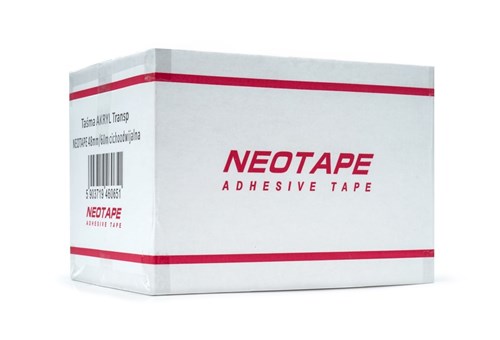 Taśma AKRYL Transparentna NEOTAPE 48mm/60m cichoodwijalna 36szt