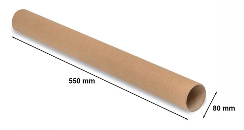 Pakiet - Tuba tekturowa 80mm/gr2mm/L550 B2